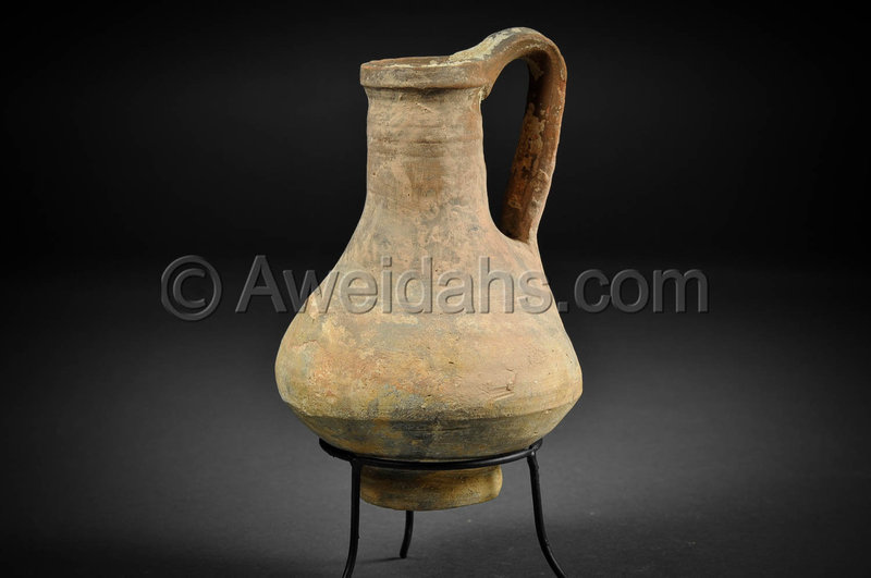 Greek - Hellenistic pottery wine pitcher, 330  - 100 BC