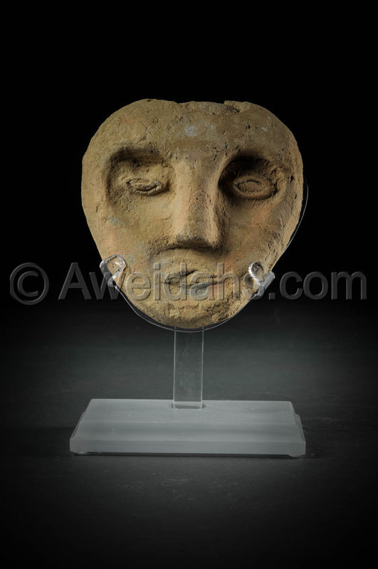 Roman terracotta mask, 1st - 3rd Cent. A.D.