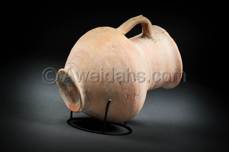 Greek - Hellenistic pottery wine pitcher, 300 - 100 BC