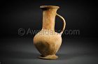 Cypriot - Late Bronze Age pottery wine jug, 1550 - 1200 BC