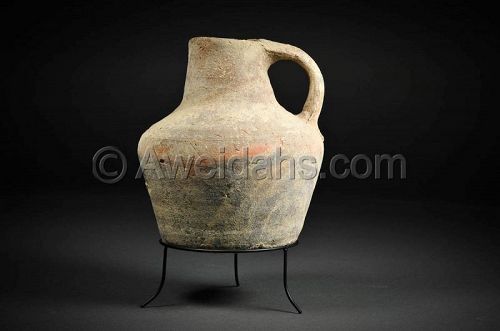 Byzantine pottery wine pitcher, 4th – 5th Cent. AD