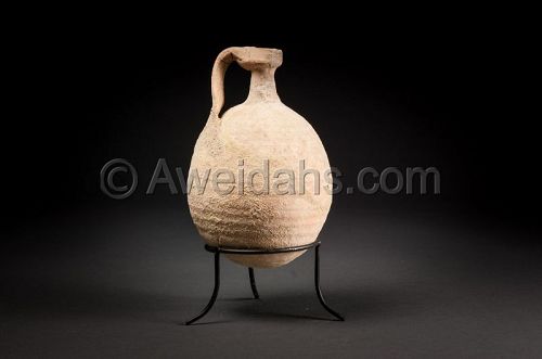 Ancient biblical Roman Herodian perfume jar, 37 BC - 70 AD