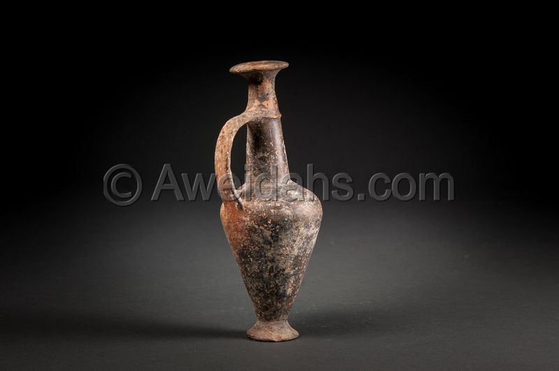 ANCIENT CYPRIOT BURNISHED POTTERY BILBIL, 1550 BC