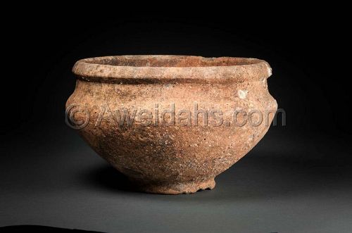 ANCIENT BIBLICAL IRON AGE WINE KRATER, 1000 BC