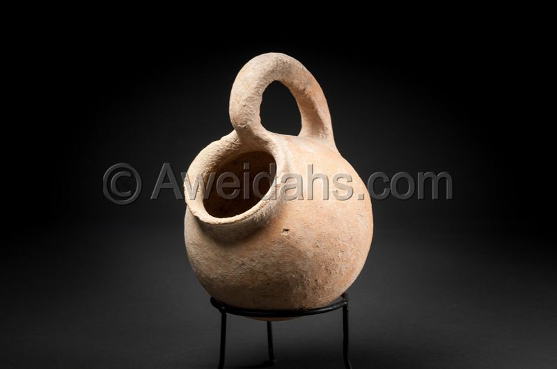 ANCIENT CHALCHOLITHIC AGE POTTERY VESSEL, 4000 BC