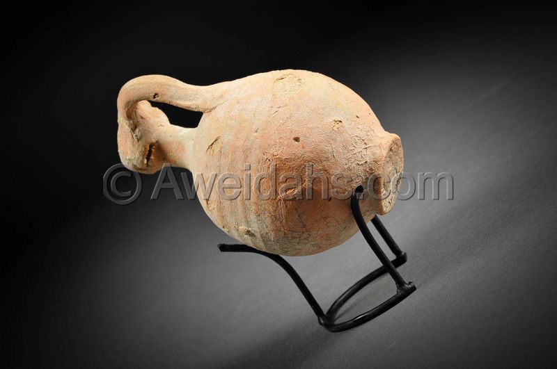 Ancient Roman Herodian pottery perfume jar, 37 BC - 70 AD