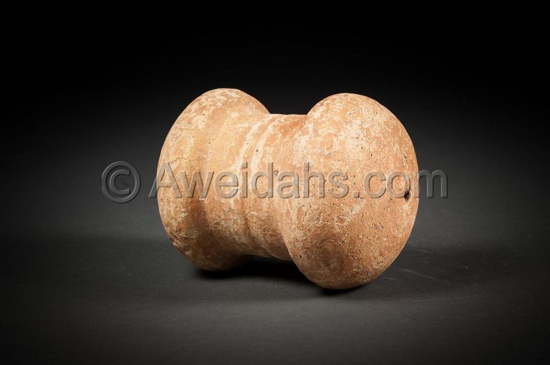 Ancient Iron Age terracotta baby rattle, 1000 BC &quot;Time of King David&quot;