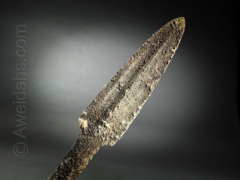 Biblical Late Bronze Age Spear-head, 1550 - 1200 B.C