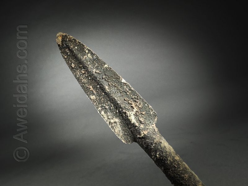 Biblical Late Bronze Age Spear-head, 1550 - 1200 B.C
