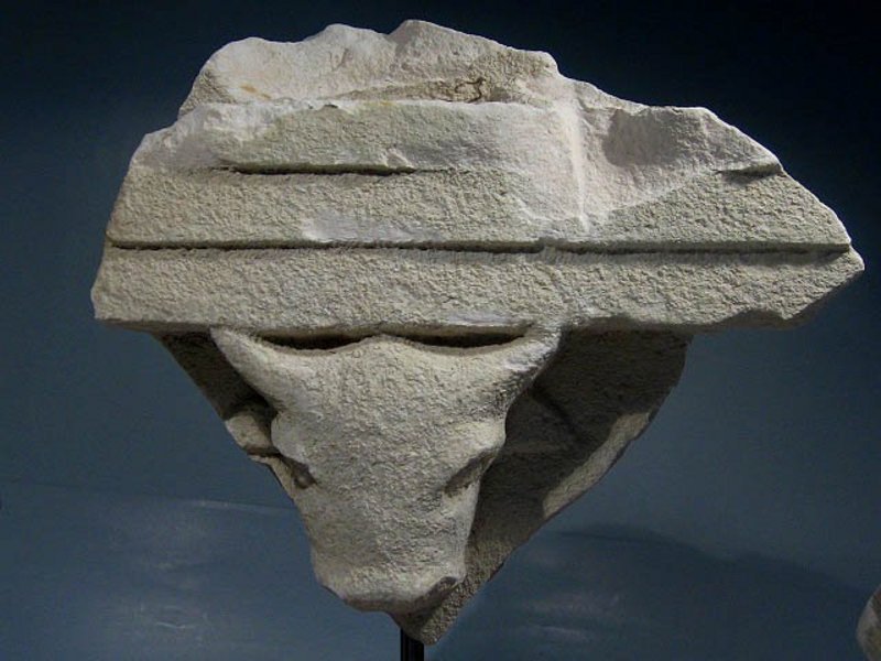 Roman stone fragments of a Sarcophagus, 100 AD