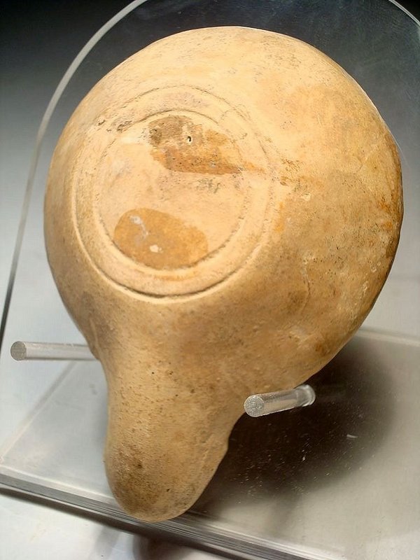 Choice &amp; Rare Roman Terracotta Erotic Oil Lamp, 100 AD