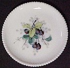 Westmoreland Fruits Beaded Edge 7" Plate, Black Berry