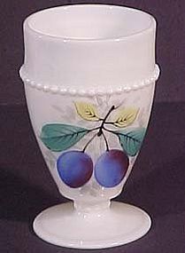 Westmoreland Fruits Beaded Edge Tumbler, Plum