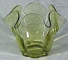 Duncan & Miller Chartreuse 5.5" Vase