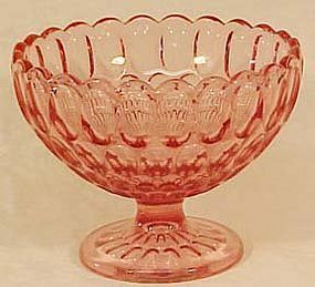 Fenton Thumbprint Colonial Pink 7