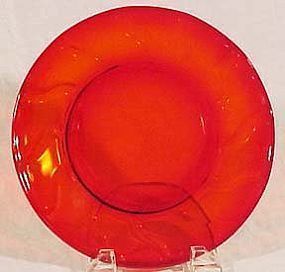Fostoria Jamestown Red 8" Lunch Plate
