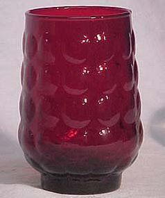 Hocking Red Bubble Water Tumbler