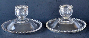 Imperial Candlewick Single Candlesticks