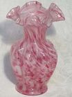 Fenton Vasa Murrhina Rose Mist Vase