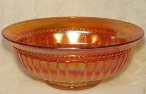Imperial Beaded Column Carnival 6-1/8&quot; Bowl