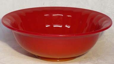 Northwood Chinese Coral Red 9.5&quot; Bowl