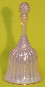 Fenton Pearlized Pink Temple Bell