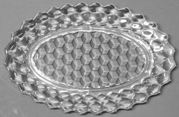 Fostoria American Platter, 12" Oval