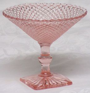 Hocking Miss America Compote, Pink
