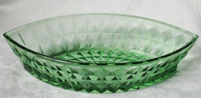Jeannette Green Windsor Diamond Vegetable Bowl