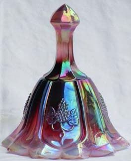 Fenton Plum Opalescent Bell