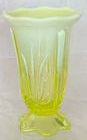 Fenton Cactus 8" Vase, Topaz Opalescent