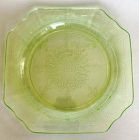 Hocking Princess Salad Plate 8.25" square