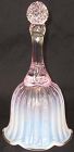 Fenton Pink Opalescent Temple Bell