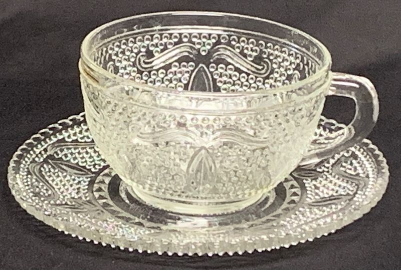 Federal Glass Co. Heritage Cup &amp; Saucer