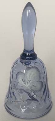 Fenton Hand-painted Lite Lavender Mini Bell