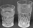 Imperial Cape Cod Tumblers, 5.25" and 4"