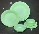 Fire King Jadeite Jane Ray Items