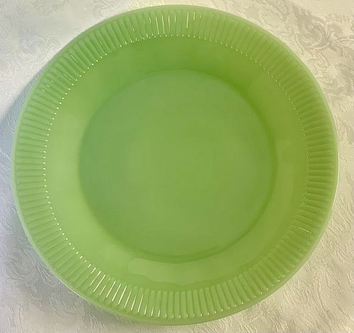 Fire King (Anchor Hocking) Jadeite 9" Plates, Jane Ray