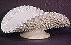 Fenton Milkglass Hobnail Banana Boat