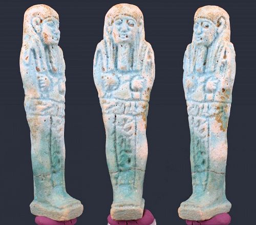 Ancient Egyptian Shabti for Priest of Sem 10,8 cm