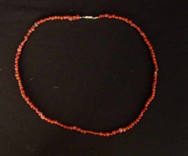 Khmer Red Glass Beads