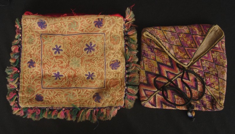 Afghan Embroidered Pouches