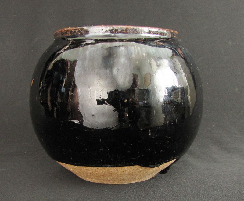 Cizhou Black Glazed Jar  宋朝 磁州窯