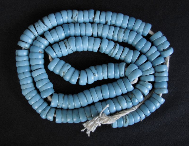 Nyishi Turquoise Glass Beads