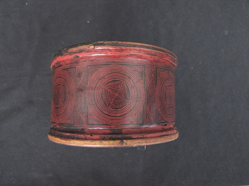 Antique Shan Lacquer Box