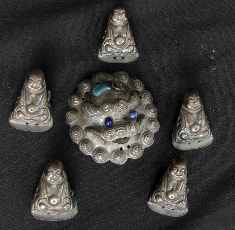 Qing Dynasty Silver Buddhas