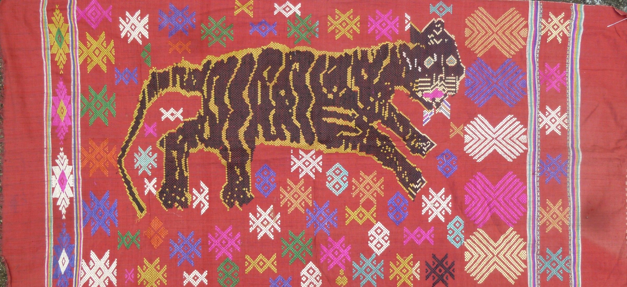 Lao Tiger Embroidery