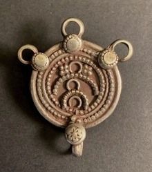 Old South Indian Silver Pendants