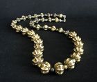 Antique Silver and Gold Sri Lankan Beads