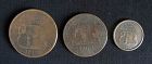 Ceylon British Colonial Era Elephant Coins